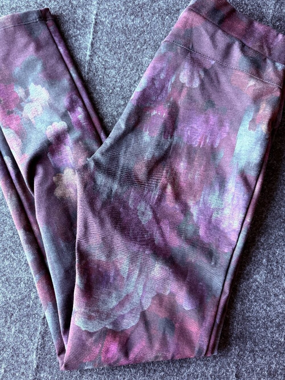 Pure Amici Abstract Floral Pants XS